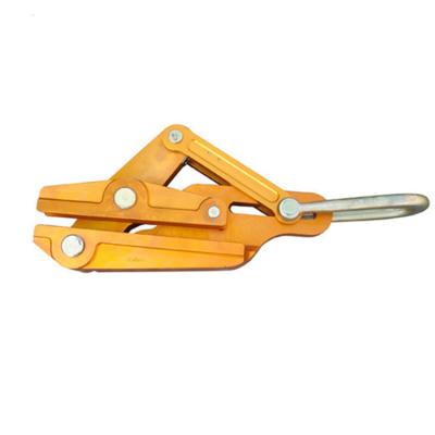 China Aluminum Alloy Insulated Conductor Gripper Come Along Power Construction Overhead Line Clamps For Wire Mesh for sale