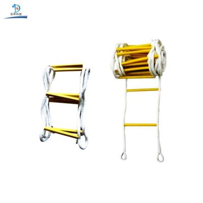 China Insulation Ladders Transmission Line Resistance Insulation Ladder Escape High Quality Rope Ladder For Climbing for sale