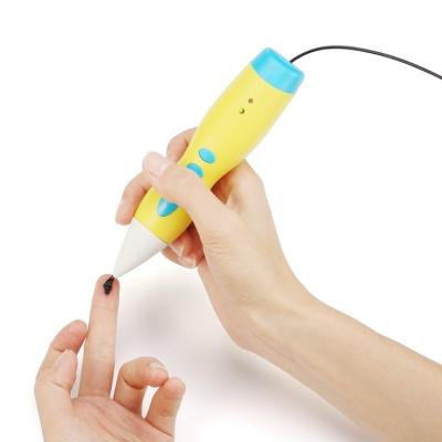 China Hot Sale China Supplier Amazon LP02 Low Temperature Home Use 3D Printing Pen With Free Refill PCL Filament Set for sale