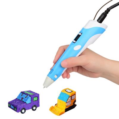 China Cheap kids drawing pens price OEM support usb wire low temperature 3d printing pens with speed control 3d drawing pen for sale