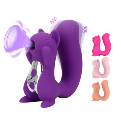 China Nipple clitoris factory direct sales sexy toy G spot vibrator squirrel suction clitoral sucking vibrator for sale