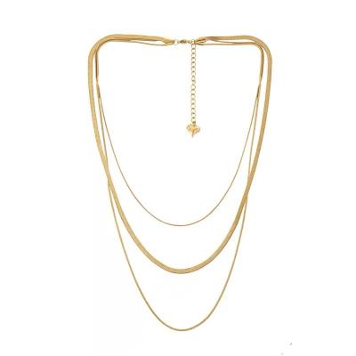 China Eco-Friendly Multilayer Choker Long Chain Tassel Pendant Necklace For Women Girls Pearl Necklace Bar Charm Chain Jewelry Long for sale