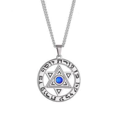 China Environmental Friendly Graduation Gifts Protection Jewelry Gift For Her Stainless Steel Eye Star Pendant Necklace For Women for sale