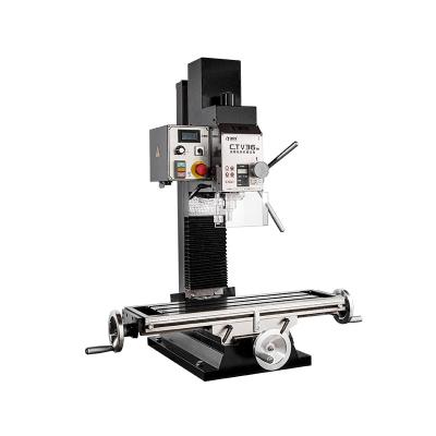 China Garment Shops CTV36 Variable Speed ​​Drilling And Milling Machine For Metal Work for sale