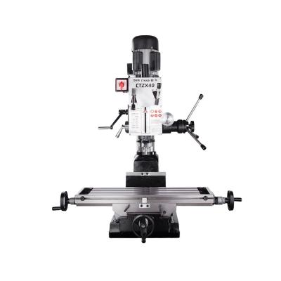 China Garment Shops CTZX40 Drilling And Milling Machine With CE For Metal Work for sale