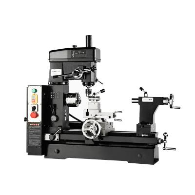 China Construction material shops CT400 mini lathe drill mill milling machine combined machine lathe milling machine for sale