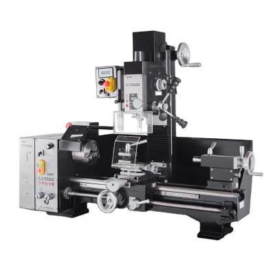 China Building Material Shops High Precision CT2520 Variable Combo Lathe Metal Combined Gear Mini Lathe for sale