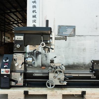 China Building Material Shops CT3325L High Precision Lathe Mill Drill Lathe Milling Machine Combo For Metal Work for sale