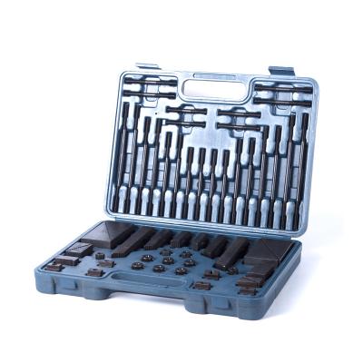 China M8/M10/M14 Hotels Hardened Combination Pressing Block 58 Piece Milling Machine Fixture Pressure Plate Set for sale