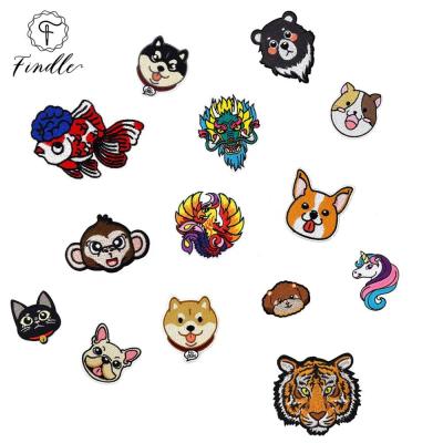 China 2020 Wholesale Viable Hot Eco-Friendly Custom Cute Custom Embroidered Cheap Patches And Badges for sale