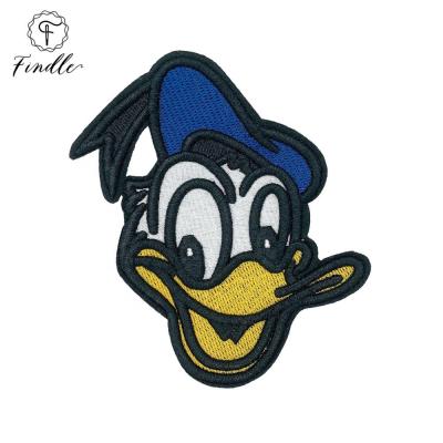 China low price personalized 3d factory direct sale custom cartoon patches 3d embroidery for sale