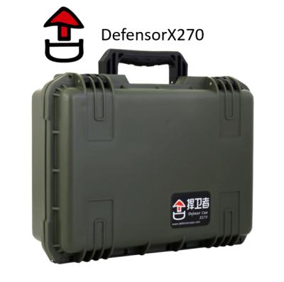 China X270-Plastic Waterproof Case Box Equipment Case Military Hard Gun Case 472*355*168mm for sale