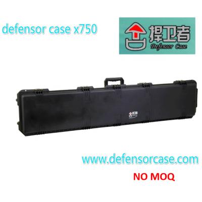 China High Quality Military Long Rifle Gun Case IP67 X750 Plastic Defensor Gun Case With Foam for sale