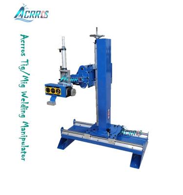 China Metal Welding Easy Operate Automatic Welding Manipulator 1.5meters With Welding Oscillator for sale