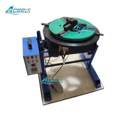 China MIG/CAT/CO2 Rotating Positioner Clamp Pipe Welding Welding Positioner AWP-100 With Foot Pedal 220V for sale