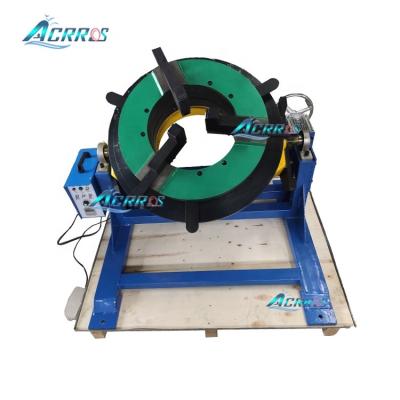 China Machinery Repair Shops BWJ-600 500KG 600kgs 1100 Pounds Positioner Heavy Duty Welding Turntable with 400mm Manual Chuck for sale