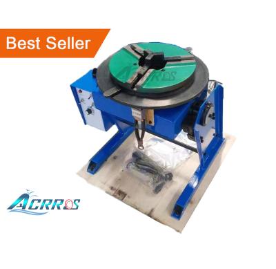 China Automatic Building Material Stores 300 Kgs Welding Positioner Lathe Welding Table for sale