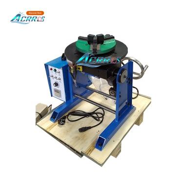 China Building Material Stores Chuck Clamping 200mm Rotating Turntable 100kg Positioner Welding Price for sale