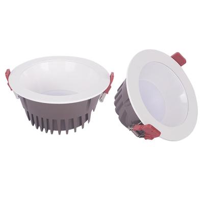 China 4 Inch Recessed LED COB Ceiling Embedded Engineering Contemporary Project Downlight Anti-Glare Potlights Down Light Anti-Glare LED Downlight for sale