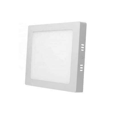 China Hotel factory price 12w bedroom square surface mounted led ceiling panel light for sale