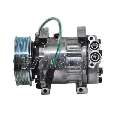 China 7H15 AC Compressor Air Conditioner SD7H158202 7111333R For Caterpillar For JCB Heavy Duty WXTK052 for sale