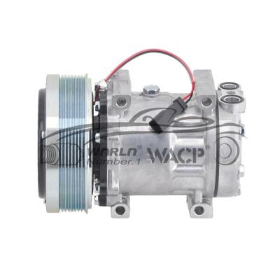 China 7H15 8PK  Car AC Compressor 509666 For Caterpillar For Claas 12V WXTK310 for sale