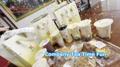 It‘s time for our fun afternoon tea at the company again. Thank you, Weixing Company.