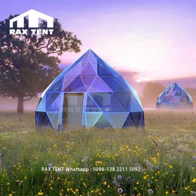 China Water proof new design glass dome tent fishing shape for Glamping hotel and resort resistant at factory price for sale