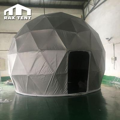 China Amusement room China manufacturer 5m/6m dome cinema with 360 degree projection dome tent and stainless steel structure for sale