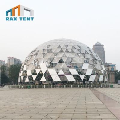 China 10m/20m/30M Diameter Dome Shelters UV-resistant Tents For Sale Large Geodesic Dome Tent For Event for sale