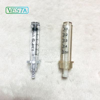 China Hot Selling High Quality 0.3ml Ampoule Wrinkle Remover Amp1 Vesta Hyaluronic Pen Gun Mesotherapy Head Adapter USA Available for sale