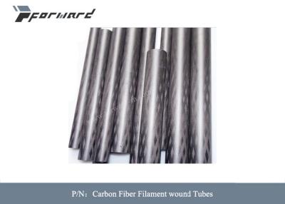 China De lichtgewichtbuizen van de Koolstofvezel polijsten Matte Wax Coating Carbon Fiber Rod Tube Te koop