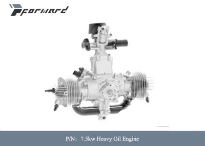 China Aero Kolbentriebwerk 7.5kw 6200rpm   Zylinder-Maschine 10hp des Schweröl-zwei zu verkaufen