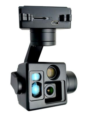 中国 Two fixed focal length EO +1100m LRF Small Gimbal Camera 販売のため