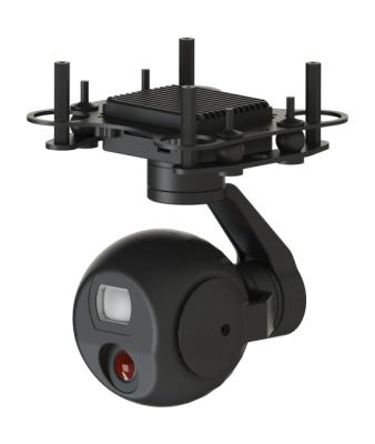 China 45x Hybrid-Zoom + Wärmebild PTZ-Kamerasystem HDMI und IP Dual Output Kleines Gimbal zu verkaufen