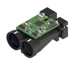 China Kleine laser afstandmeter met snelle meting en 1550nm golflengte en RS232 interface Te koop