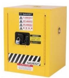 China 5cm Leakproof Tank Flammable Liquid Fireproof Safety Cabinet FW-WY810040 Single Door / Manual for sale