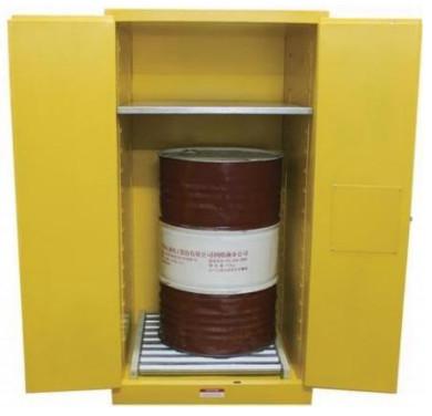 China FW-WY810550 Securely Store Oil Drums with Double Door Safety Cabinet and Special Roller for sale