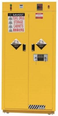 China Double Door Flammable And Toxic Storage Cabinets FW-WY810881 With Internal Configuration Of 120mm Thick Yellow Sand Landfill Cavity for sale