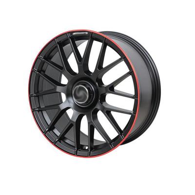 China TIIKERI ALLOY Car Wheels Rim Forged Wheels Rim For Car Wholesale 18 19 20 21 22 24 Inch Alloy Custom Sale Black Silver Edges for sale