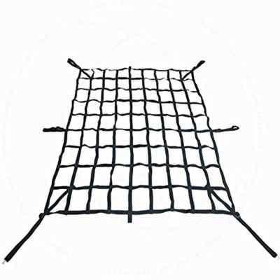 China Cargo Cover TIIKERI Latex Bungee Mesh Heavy Duty Pickup Net Cargo Nets For Trucks For Pickup Truck Bed Rack Cargo Net for sale