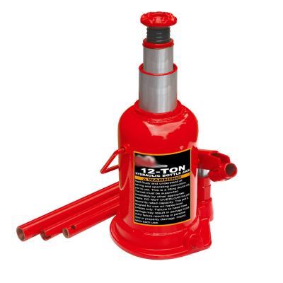 China Vehicle Tools TIIKERI High Quality Car Double Ram Hydraulic Lifting Jack Bottle Jack for sale