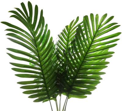 China Decoration Party Flower Arrangement Wedding Decorations Artificial Plants Leaves Large Tropical Palm Leaves for sale