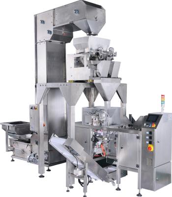 China Sanxin Artificial Intelligence Salt/Sugar/Spy/Nuts/Coffee Bean/Granule/Rice/Seed Vertical Packing Machine zu verkaufen