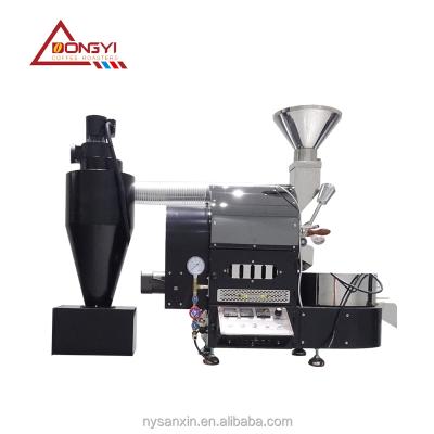 China Electric or gas machine Automatic Coffee Roasting Machine bean product processing machinery Te koop