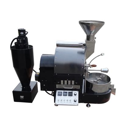 Cina Coffee Roaster Hot Air Automatic Coffee Roasting Machine double Walled Drum 2kg Coffee Roaster Electric-lpg-natural G in vendita