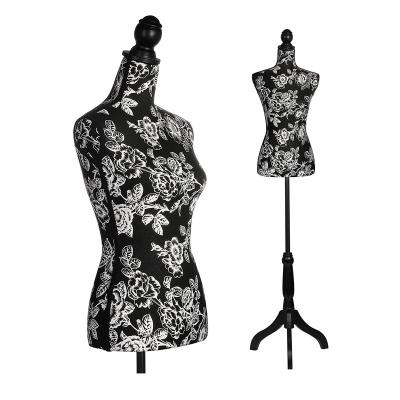 China Other boutique flower women dress maker form mannequin tank top dress adjustable form female manaquinn for sale