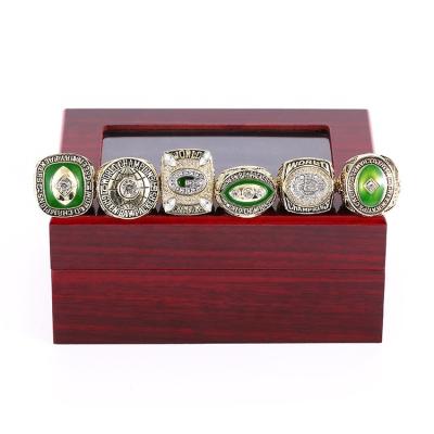 China Linghu Youth Mens Sports Champion Ring NFL Super Bowl Football Championship Rings CLASSIC Custom Green Bay Packers Ring Set for sale