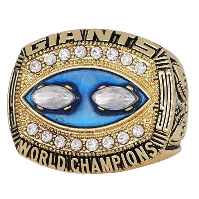 China CLASSIC Custom Linghu 25th Super Bowl Football Rings Show Gift Box NFL New York Giants 1990-1991 Championship Ring for sale