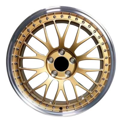 China Performance Wheel Luxury Passenger Car Wheels 18 19 20 21 22 Inch Forged Gold Rims Alpina Wheel For BMW Mercedes Benz Luxury Custom 2 Piece Alloy Wheels for sale